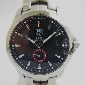 Free Shipping Pre-owned TAGHEUER Link Tiger Woods World Limited Edition 8000
