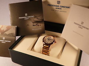 FREDERIQUE CONSTANT AUTOMATIC  WOMEN WATCH ROSE GOLDPLATED  NEW !