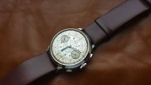 VINTAGE GENTS MARVIN VALJOUX 22 MANUAL WIND MECHANICAL CHRONOGRAPH WRIST WATCH