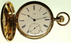 (1U) Glashütte AssmannTaschenuhr 18 ct Gold