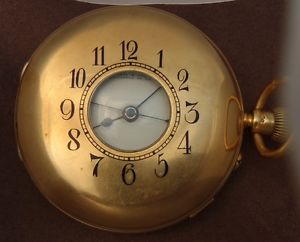 1900 Reid and Sons, Newcastle on Tyne 18ct gold Half Hunter Pocket Watch