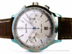 EBERHARD Extra-fort Grande Taille Chrono Stahl AUT Ref. 31953CP. NEU!!!