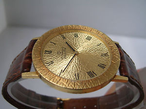 ZENITH MOVADO CORTECCIA OVERSIZE ORO MASSICCIO 18 KT MANUALE RARISSIMO OROLOGIO