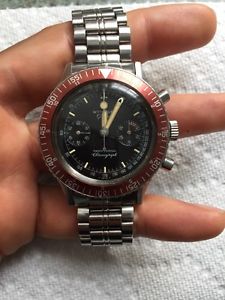 Vintage Wittnauer Geneve Professional Chronograph Watch