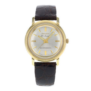 Bulova M5 30 Jewels 14K Or Jaune À Remontage Automatique Montre Pour Homme