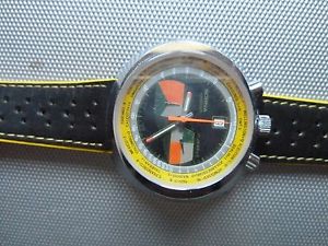 SORNA WORLDTIME  CHRONOGRAPH BULLHEAD 43MM S/S CASE ONS