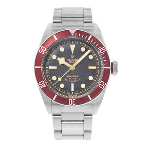 Tudor Heritage Noir Bay 79220R-BKSS Automatique Acier Inoxydable