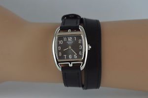AUTH Hermes CAPE COD Tonneau PM CT1.210 Double Tour Ladies Watch image 1