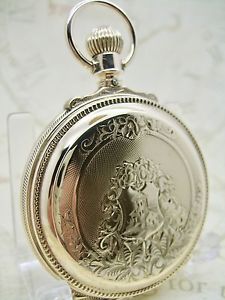 WALTHAM WATCH CO. - APPLETON TRACY & Co. BOX HINGE 18s 10K HUNTING POCKET WATCH