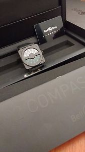 Bell & Ross (BR01-92) Compass - Limited Edition /500, PVD, Complete Set + Mint