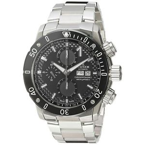 Edox Men's 'Chronoffshore-1' Swiss Automatic Stainless Steel Diving Watch, Color