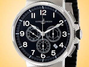 Ulysse Nardin Marine Chronograph Manufacture Stainless Steel Men’s Watch