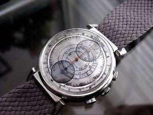 VINTAGE DOXA REGULATOR CHRONOGRAPH 1930's SWISS MADE WRISTWATCH