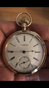 Howard OF 15 J 18S Series VIII Pocket Watch/Solid 14K Gold