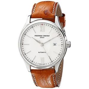 Frederique Constant FC303WN5B6OS Silver Swiss automatic Analog Mens Watch