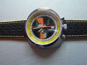 SORNA WORLDTIME  CHRONOGRAPH BULLHEAD 43MM S/S CASE ONS