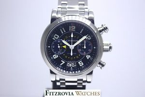 Graham Silverstone Bracelet Chrono GMT 2SIAS Immaculate With Box and Papers