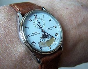 VINTAGE VERY RARE GIRARD PERREGAUX EQUATION TERRE WRISTWATCH C 1985 CHRONOMETER