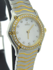 Ebel Sport Classic Women's Mini Two-tone Diamond Watch Ref 1057902