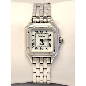 14kt White Gold Lady's Geneve Watch 60 grams