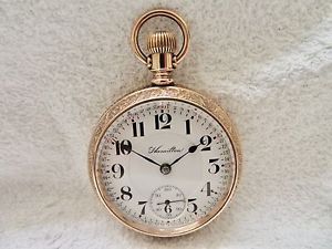 1907 HAMILTON 946 Pocket Watch - 23 Jewels - 18 Size - Motor Barrel - 5 Position
