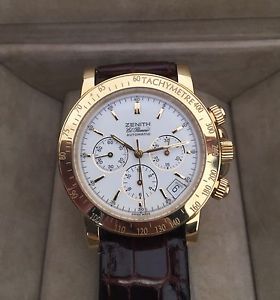 Zenith El Primero Rainbow Chronograph Gold 18k/750 ref. 30.0360.400