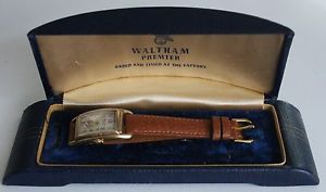 RARE / VINTAGE - Working 1860's WALTHAM Premiere Model 750 - 17Jewel  Watch