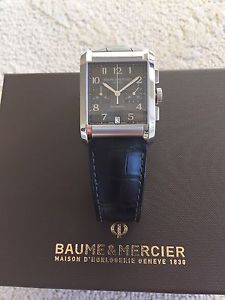 Baume and Mercier Hampton, Black Dial Chronograph Autmatic Mens Watch
