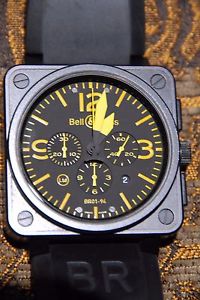 Bell&Ross BR 01-94 Chronograph Yellow Limited Edition of 500 Pieces PVD Case