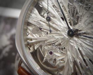 New Unique Handcrafted Stainless Steel men's watch mechanical high end movement!