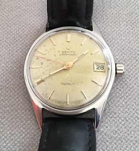 Zenith Automatic Captain  Bumper Cal 71 Dial Patina