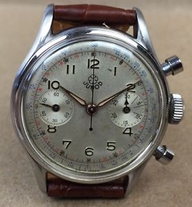 Vintage Junod Chronograph Chrono Valjoux 92