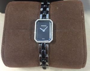 Authentic Chanel Premiere Ladies Diamond Stone Watch (JN35010)