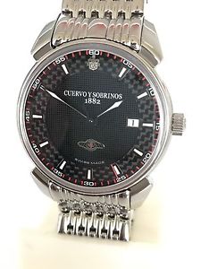 VERY RAREST EDITION GENTS CUERVO Y SOBRINOS CUP MILANO 2013 REF. 3195 RC WATCH