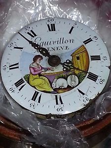 VERGE FUSEE' MOVIMENTO A VERGA COMPLETO FINE 1700 ESQUIVILLON GENEVE STUPENDO