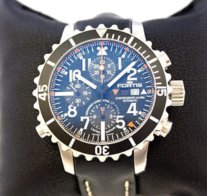 Fortis Men's 673.10.41 L.01 B-42 Marinemaster Alarm Automatic Chronograph COSC