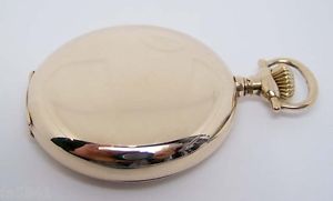 Vintage Solid 14k ELGIN Pocket watch size 13 c.1900s 49.5 mm EXCELLENT CONDITION