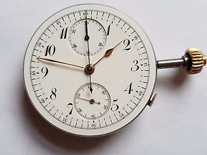 High grade and rare minute repeater chronograph pocket watch movement