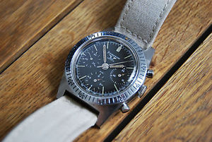 Vintage Aquastar / Jean Richard Airstar / Valjoux 72 / vintage diver chronograph