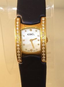 Ebel Beluga 18K GOLD & DIAMOND MANCHETTE WATCH 8057A28 BNWT!! $7,650 RETAIL!!!!
