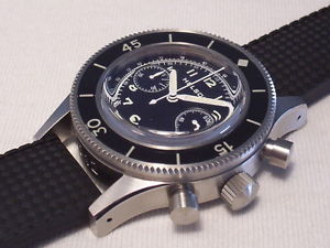 HELSON SKINDIVER AUTOMATIC CHRONOGRAPH, ONLY 15 PC MADE, C3 LUME, SAPPHIRE BEZEL