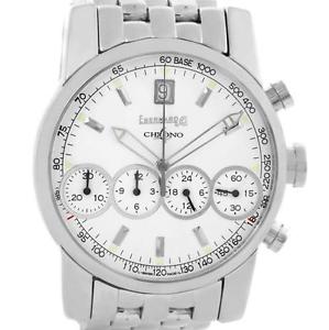 Eberhard Chrono 4 Stainless Steel Chronograph Mens Watch 31041