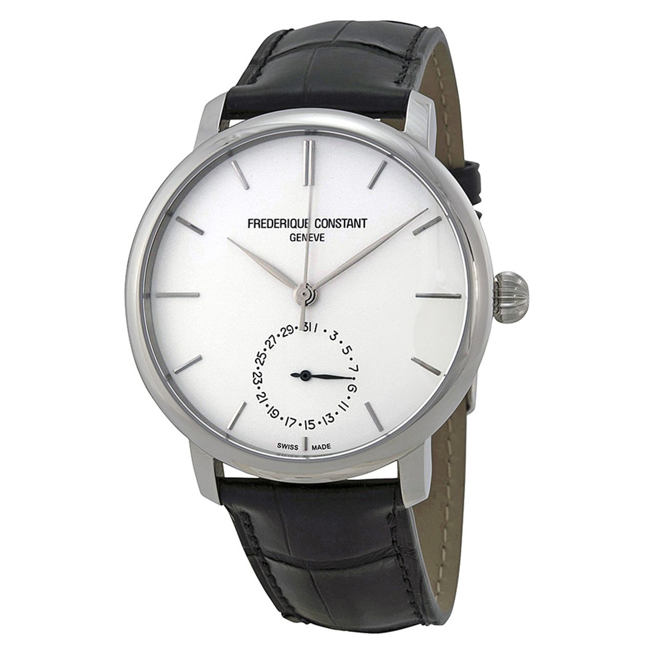 Frederique Constant FC-710S4S6 Mens Silver Dial Analog Automatic Watch
