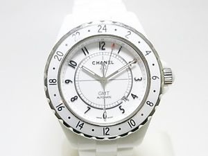 Free Shipping Pre-owned CHANEL J12 GMT H2126 Limited Edition 2000 Automatic Roll