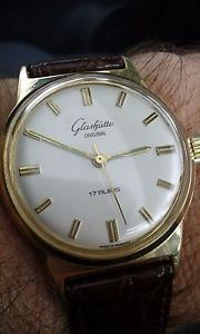 Vintage 1960s Glashutte Original Watch used.Stunning! Beautiful!