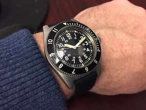Vintage Benrus Type II / Class A Military Dive Watch - MIL-W-50717 Excellent