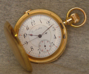 Phillies owner Israel Durham's gold minute repeater chronograph