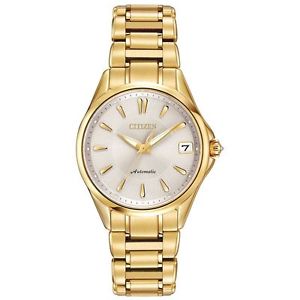 Citizen PA0002-59A Womens Automatic Watch with Stainless Steel Strap