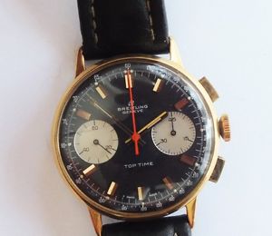 BREITLING TOP TIME chronograph GOLD FILED Cal. Valjoux 7733. Swiss made