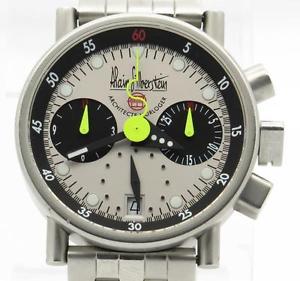 Alain Silberstein "Krono A" Chronograph Limited Edition with complete Box/Manual